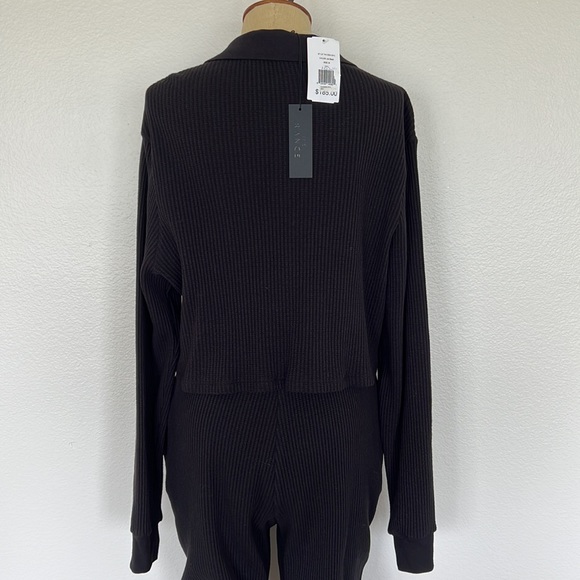 The Range Jumbo Stark Thermal Long Sleeve in Jet Black Size M - Picture 5 of 6
